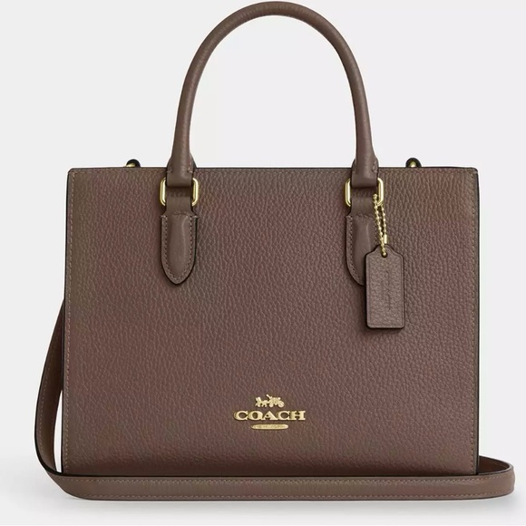 Coach Handbags - Coach Maggie Small Tote in Dark Stone, NWT